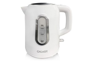 Чайник электрический Galaxy GL 0212, 2200 Вт, объем 1,7л, скрытый нагревательный элемент