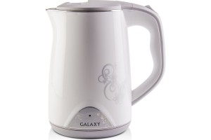 Чайник электрический Galaxy GL0301 БЕЛЫЙ (2000Вт, 1,5л)