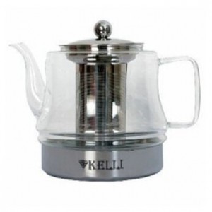 Чайник жаропрочный стеклянный 1,4 Kelli KL-3033