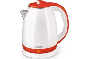 Чайник Centek CT-1026 (Red) 1,8л, 2000W, двойной корпус - сталь+пластик