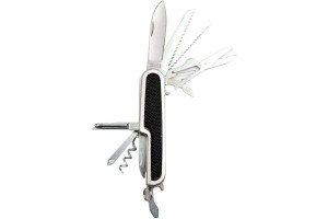 Нож складной Мультитул " Следопыт " 11 предметов прорезиненная ручка