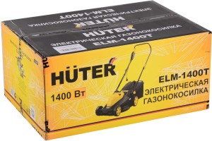 Газонокосилка электрич HUTER ELM-1400Т