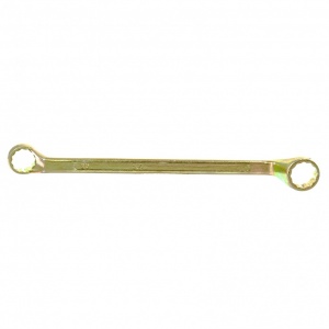 Ключ накидной 20*22мм Желтый цинк Сибертех 14630