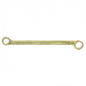 Ключ накидной 19*22мм Желтый цинк Сибртех 14628